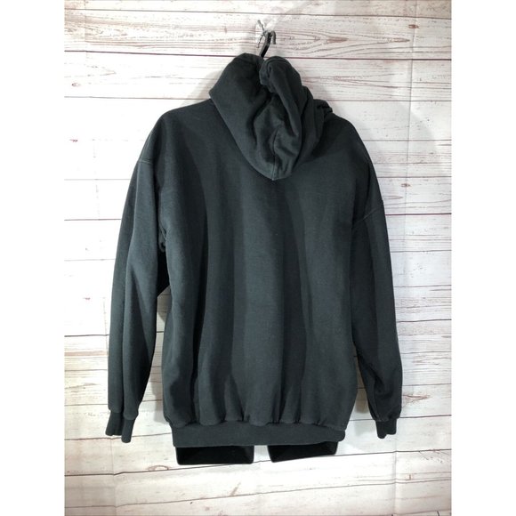 King Fashion Men’s XL Hoodie Black Sweatshirt Source Spell Out Logo in Blood Red - Picture 3 of 7